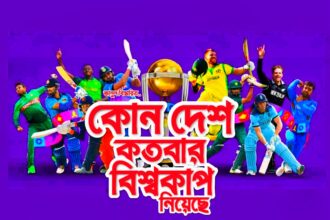 কোন দেশ কতবার বিশ্বকাপ নিয়েছে